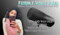 record an american female english voiceover