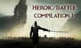 compose heroic battle music for a video game or film