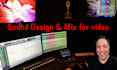 sound design, clean dialog, mix film, video, animation in surround sound