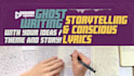 ghostwrite lyrics for your next song in rap, pop, rnb, edm