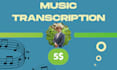 create professional sheet music transcription and arrangement