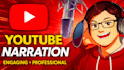 record a professional youtube narration voice over