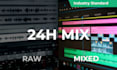 deliver a professional vocal mix in 24 hours
