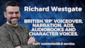 record a british rp voiceover for any project