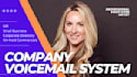 record a voice over for professional voicemail phone systems