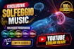 create solfeggio music with video