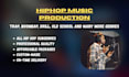 professional hiphop or rap beat in 24h