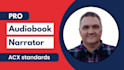 audiobook narrator your book to acx and audible standard