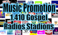 send your music to 1410 gospel radio stations