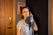 record a professional telephone greeting and IVR