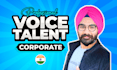 be your hindi male voice over artist for corporate narration and elearning