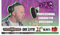 be your voice actor for video game and animation characters