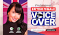 record a professional british female voice over