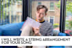 write a string arrangement for your song