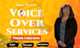 record your professional voicemail greeting, phone system, or IVR
