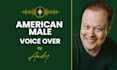 record a professional american male voice over