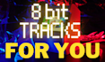 create a retro 8 bit chiptune track