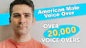 do a natural american male voice over for radio or TV