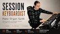 record piano, organ and synth tracks for your song