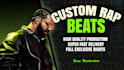 produce an exclusive custom rap beat