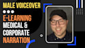 record male corporate narration