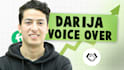 produce moroccan voice over darija in 3 hrs