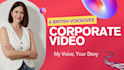 record a female british voice over for your corporate video