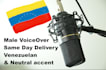 record spanish voiceover for your project
