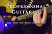 record electric guitar tracks