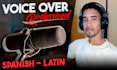create a professional narration in latin spanish