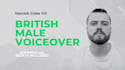 record a consistent, british and energetic voiceover