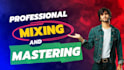 mix and master your song as sound audio engineer
