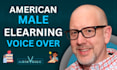 record a natural, human elearning voice over, esl, american male, english not ai