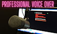 record professional american male voice over