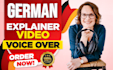 record a professional explaining video voice over