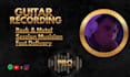 record professional rock and metal guitars
