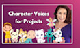 record character voices for your project