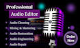 do cleaning, editing, fixing, and mastering your audio files in audacity