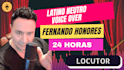 record a professional neutral spanish voice over