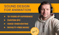 sound design your animation or cartoon