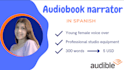 narrate your audiobook in spanish
