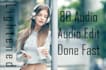 edit your music or song track to HQ 8d audio
