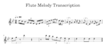transcribe songs into sheet music or midi tracks