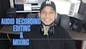 edit and master your audio for podcast,dubbing,etc