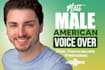 record american male voiceover