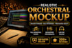 create realistic orchestral mockup for your musics