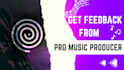 give professional feedback and advice by pro music producer