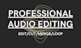 repair, edit, cut, merge, loop, slow down your audio files