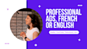 record your professional ad in french or english