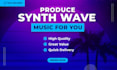 compose synthwave music for you